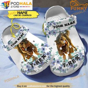 T Rex Dinosaur 3D Funny Crocs