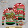 T-rex Christmas Ugly Wool Sweater, Xmas Gifts