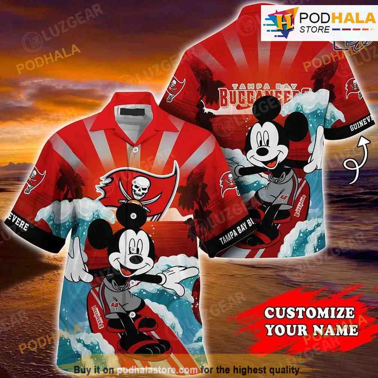 NFL Personalized Name Buccaneers Ugly Christmas Sweater For Fans