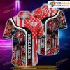 Tampa Bay Buccaneers NFL Hawaiian Shirt, Tropical Patterns Skull Punisher 3D Printed Gift