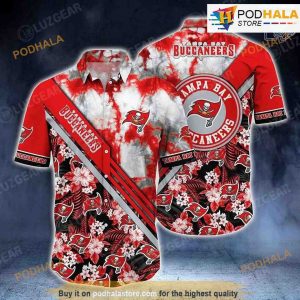 Tampa Bay Buccaneers NFL Hawaiian Shirt, Tropical Patterns Summer For NFL Football Fans