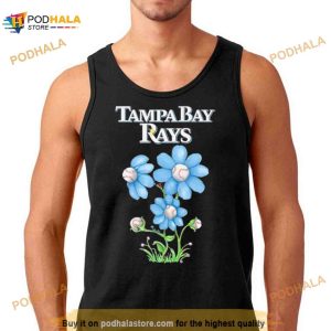 Tampa Bay Rays Flower 2023 Shirt 2