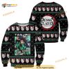 Tanjiro Kamado Kimetsu Anime Xmas Clothes Funny Ugly Christmas Sweater