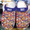 Tasty Taco Bell Burito Sauce 3D Funny Crocs