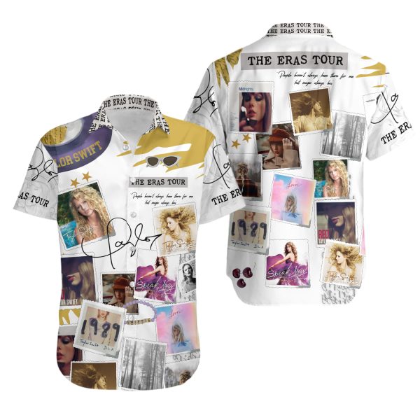 Taylor Swift Hawaiian Shirt, The Eras Tour