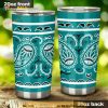 Teal Stainless Steel Coffee Tumbler