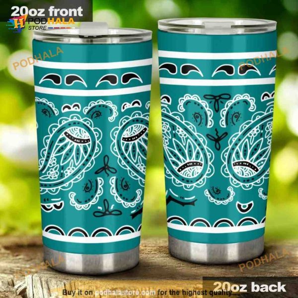 Teal Stainless Steel Coffee Tumbler