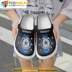 Team Dallas Cowboys 3D Funny Crocs Slippers
