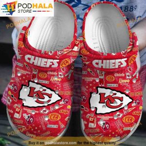 Team Kansas City Chiefs NFL 3D Funny Crocs Clog Shoes