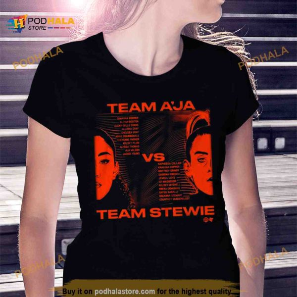 Team Stewie Vs. Team A’ja 2023 All star Shirt