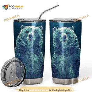 Teddy Bear Gift Travel Coffee Tumbler 3D All Over Print