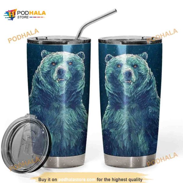 Teddy Bear Gift Travel Coffee Tumbler 3D All Over Print