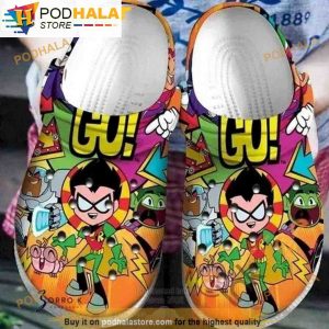 Teen Titans 3D Funny Crocs Clog Shoes