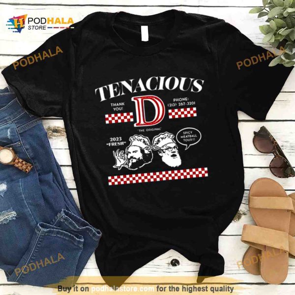 Tenacious D Spicy Meatball Tour 2023 Shirt