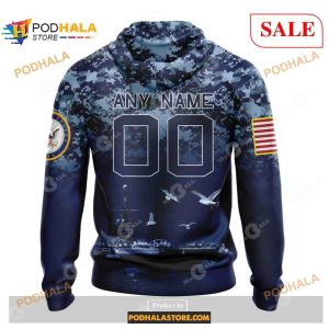 Tennessee Titans Honor US Navy Veterans Shirt NFL Hoodie 3D 2