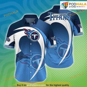 Tennessee Titans NFL Hawaiian Shirt, Summer Beach Shirt Best Gift For Fan