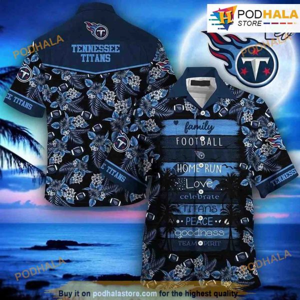 Tennessee Titans NFL Hawaiian Shirt, Summer New Gift For Family Football