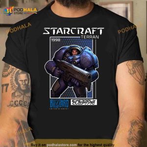 Terran Graphic Starcraft Shirt