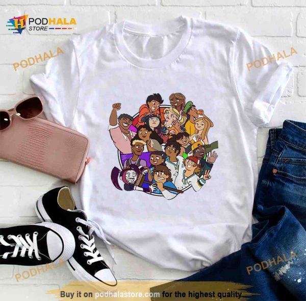 Terry McGurrin Total Drama The Color Wheel Shirt