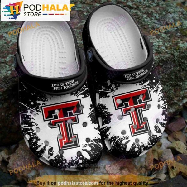 Texas Tech Red Raiders Football Ncaa 3D Funny Crocs