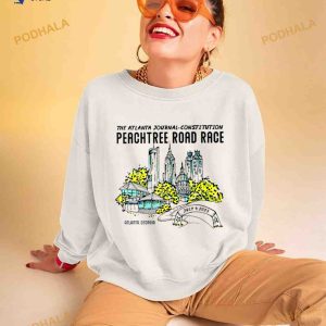 The Atlanta Journal Constitution Peachtree Road Race Shirt 2