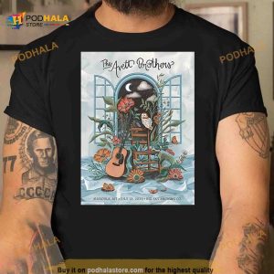 The Avett Brothers Rock Band Missoula MT Tour 2023 Big Sky Brewing CO Poster Shirt