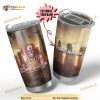 The Caffenator Terminator Parody Custom Name Coffee Tumbler