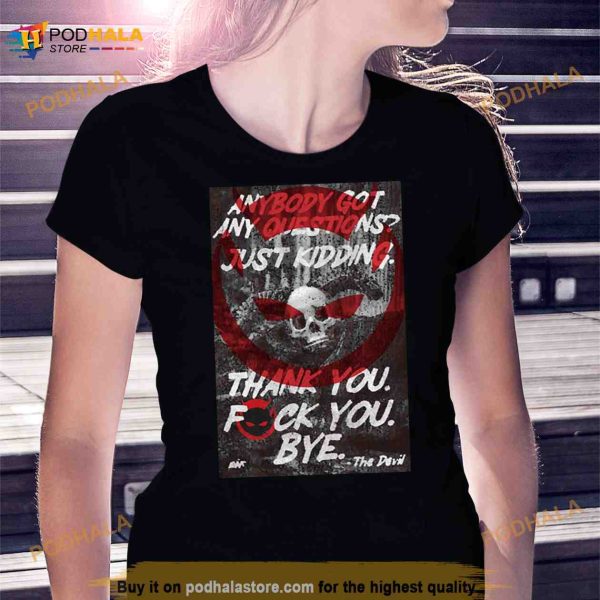 The Devil Art Tyfybye Shirt