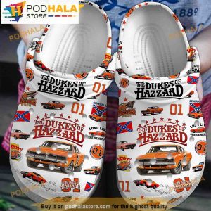 The Duck Of Hazzard Movie 3D Funny Crocs Clogs