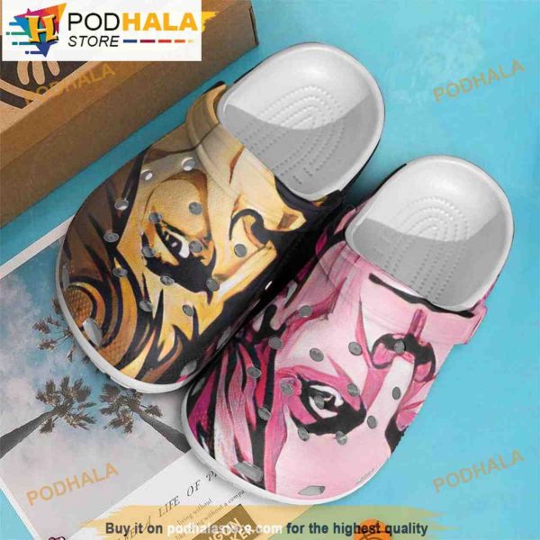 The Face Rolling Stone 3D Funny Crocs