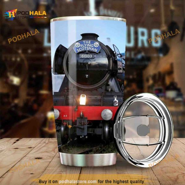 The Flying Scotsman Stainless Steel Coffee Tumbler