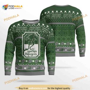 The Green Dragon LORD Lord Of The Ring Ugly Christmas Sweater