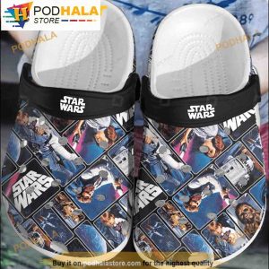 The Last Jedi Star Wars 3D Funny Crocs