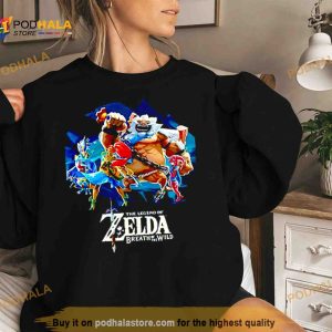 The Legend Of Zelda Breath Of The Wild Characters Shirt 2