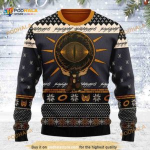 The Lord Of The Rings Burden Ugly Christmas Wool Sweater, Xmas Gifts