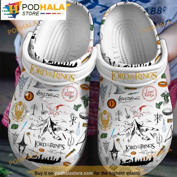The Lord Of The Rings Movie 3D Funny Crocs Clogs