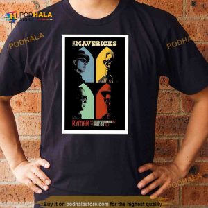 The Mavericks Ryman Auditorium December 1 and 2 2023 Concert Poster Shirt 1