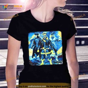 The Mutants Van Gogh Style Marvel Shirt