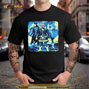The Mutants Van Gogh Style Marvel Shirt 2