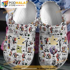 The Nightmare Before Christmas Cartoon 3D Funny Crocs