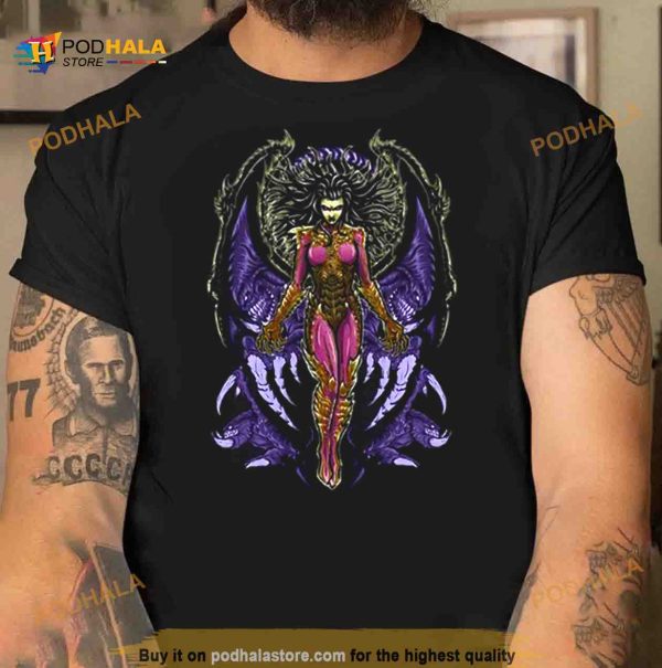 The Queen Of Blades Starcraft Shirt