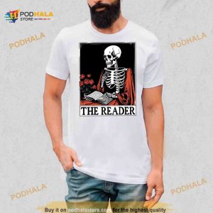 The Reader Vintage Halloween Tarot Card 2023 T Shirt 2