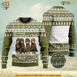 The Second Breakfast Lord Of The Rings Ugly Christmas Sweater, Xmas Gifts