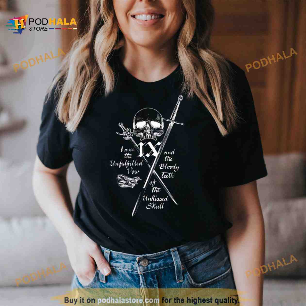 The Unkissed Skull The Ninth House Shirt The Unkissed Skull The Ninth House Shirt