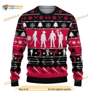 The Walking Dead Ugly Xmas Wool Sweater, Xmas Gifts