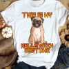 This Is My Halloween Costume Halloween Pug Dog Shirt
