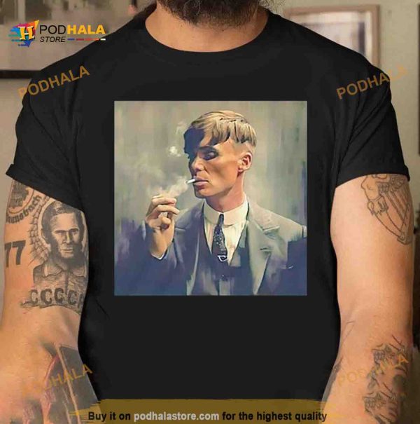 Thomas Shelby smoking Shirt