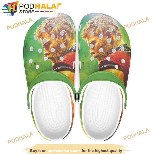 Thor Ragnarok Avengers 3D Funny Crocs