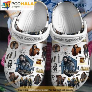 Thorin Oakenshield Movie 3D Funny Crocs Clogs
