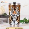 Tiger Wild Gift Travel Coffee Tumbler 3D All Over Print